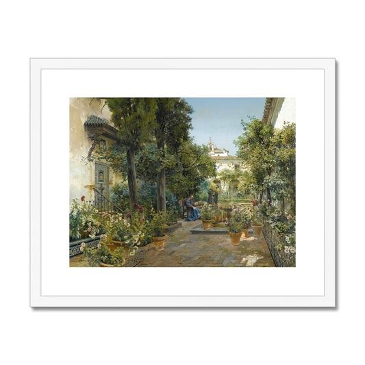Garden In Seville | Manuel García y Rodríguez | 19th Century