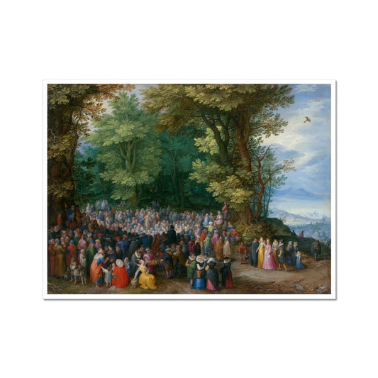 Le Sermon sur la montagne | Jan Brueghel l'Ancien | 1598 