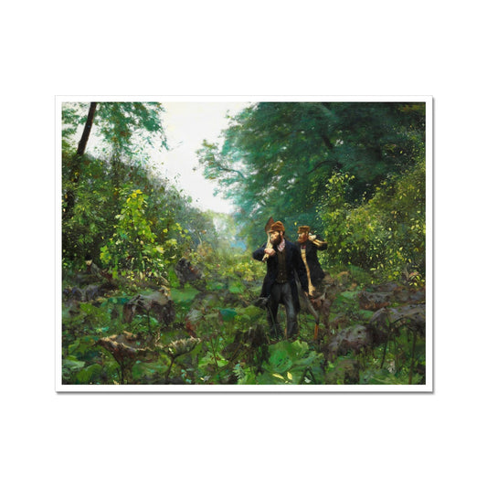 On Forbidden Roads | H. A. Brendekilde | 1886