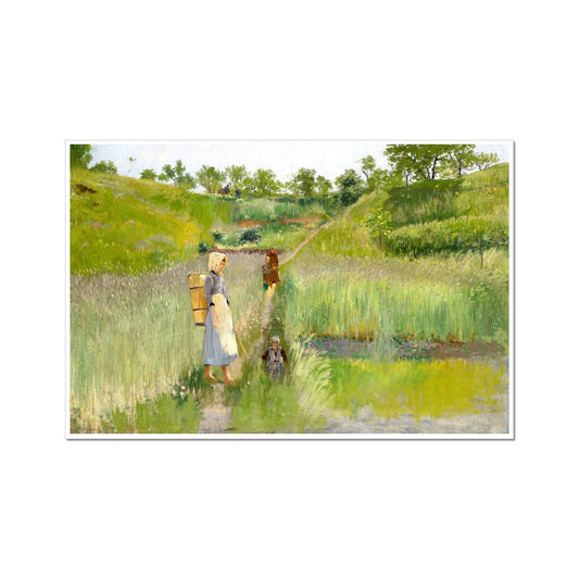 Une journée d'été près de Samois | Théodore von Hörmann | 19e siècle