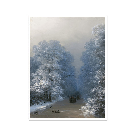 Paysage d'hiver | Ivan Aïvazovski | 1876