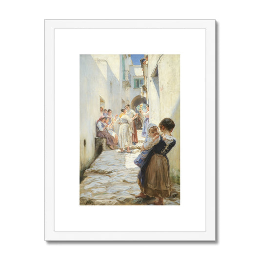 Une rue à Torello, Italie | Peder Severin Kroyer | 1890 