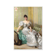 Load image into Gallery viewer, Portrait of Corinna Salmon | Vittorio Matteo Corcos | 1893

