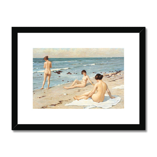 Beach Party with Bathing Women | Paul Gustav Fischer | 20th Century