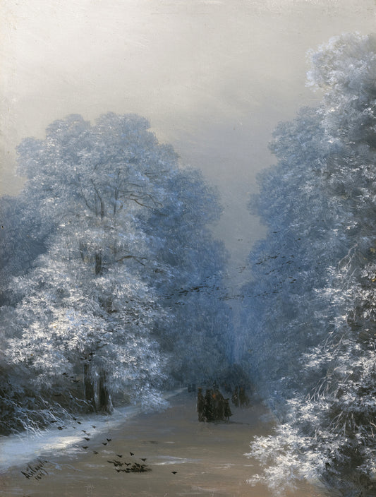 Paysage d'hiver | Ivan Aïvazovski | 1876
