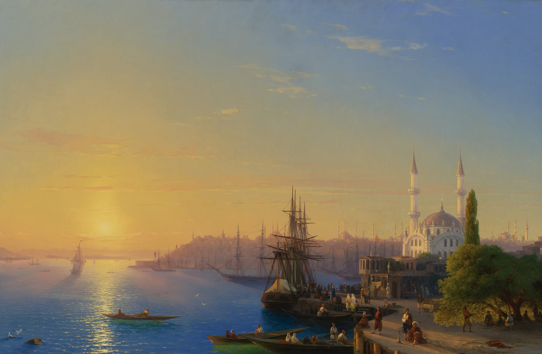 View of Constantinople and the Bosphorus | Ivan Ayvazovsky | 1856