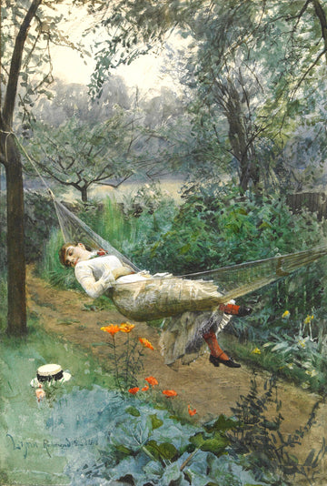 Dans le hamac | Anders Zorn | 1882