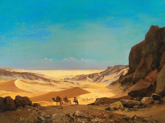 Die libysche Wüste | Carl Hasch | 1897