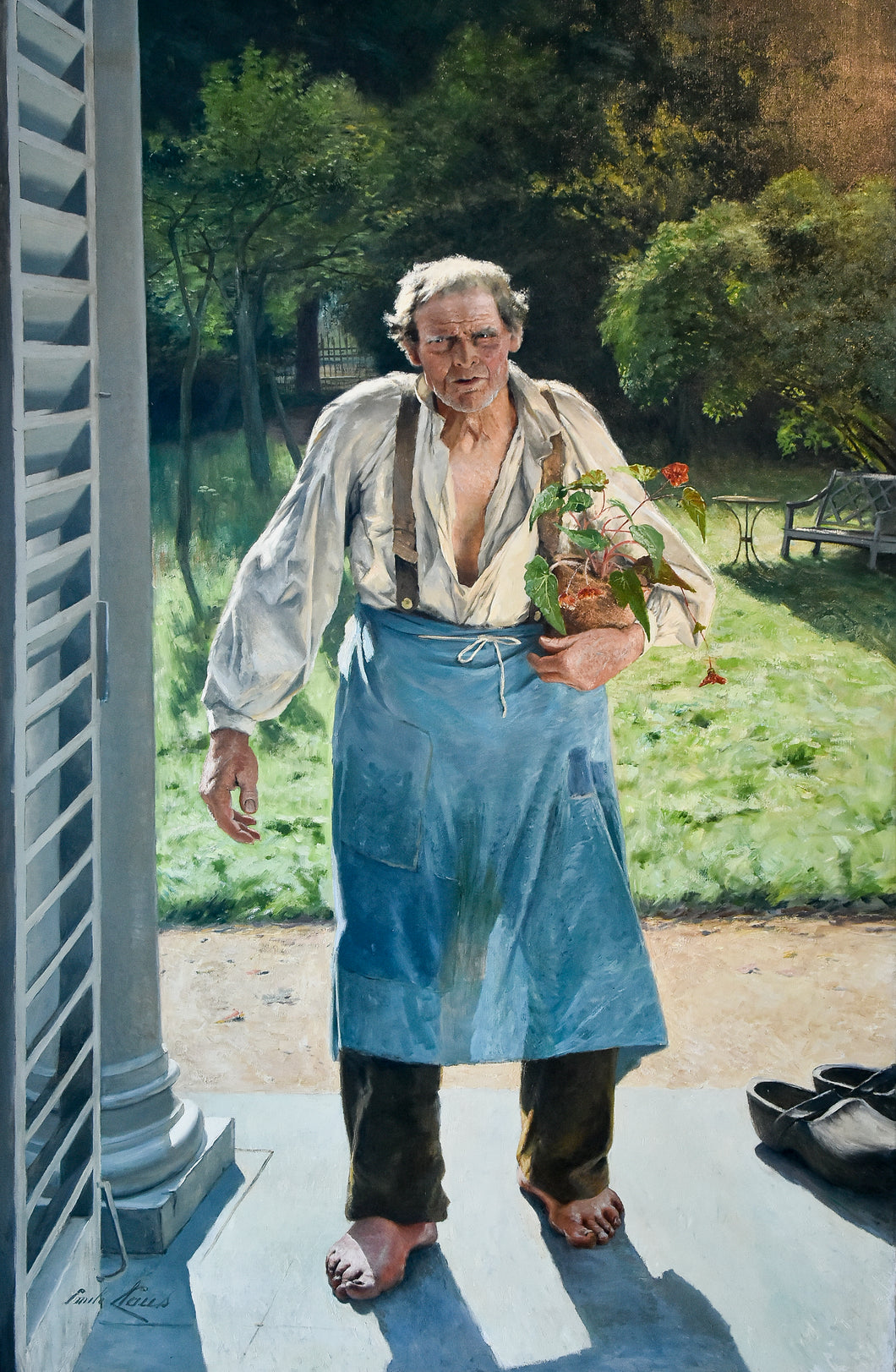 The Old Gardener | Emile Claus | 19th Century