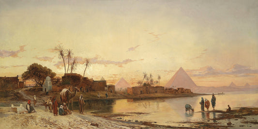 Les Rives du Nil | Hermann David Salomon Corrodi | 1905