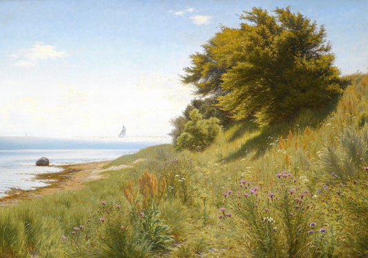 Journée d'été à la mer | Ludvig Kabell | 1899