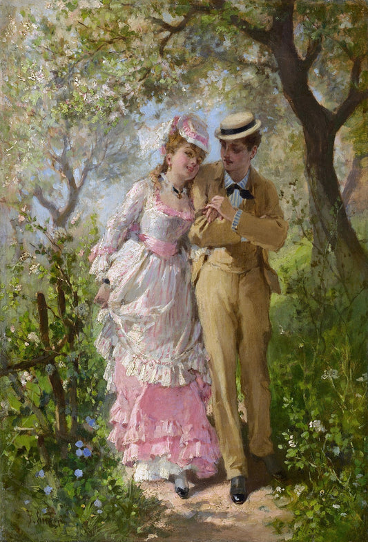 Printemps | Philippe-Jacques Linder | XIXe siècle 