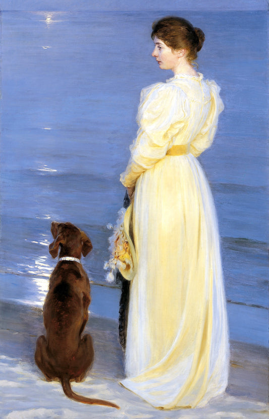 Soirée d'été à Skagen | Peder Severin Kroyer | 1892