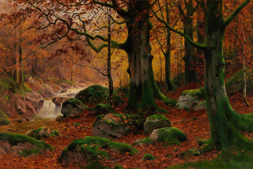Forêt d'automne | Walter Moras | XIXe siècle