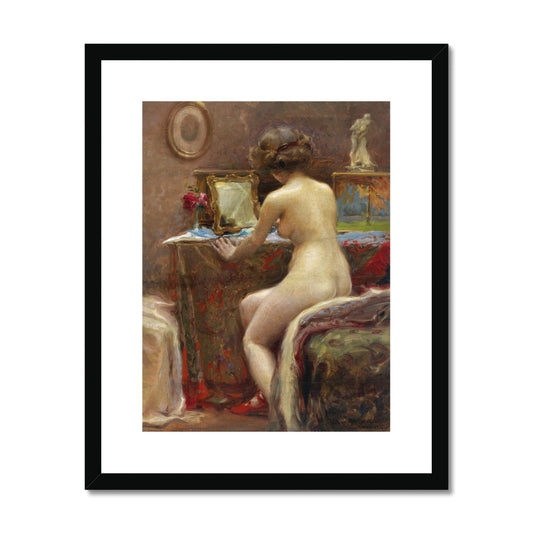 In Front of the Toilet Mirror | Vlaho Bukovac | 1914