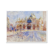 Load image into Gallery viewer, The Piazza San Marco, Venice |  Pierre Auguste Renoir | 1881
