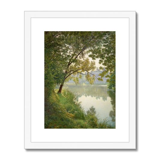 Au bord de l'eau | Henri Biva | 1906