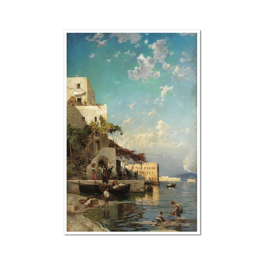 Abendliches Treffen der Fischer bei Neapel | Hermann David Salomon Corrodi | 1905