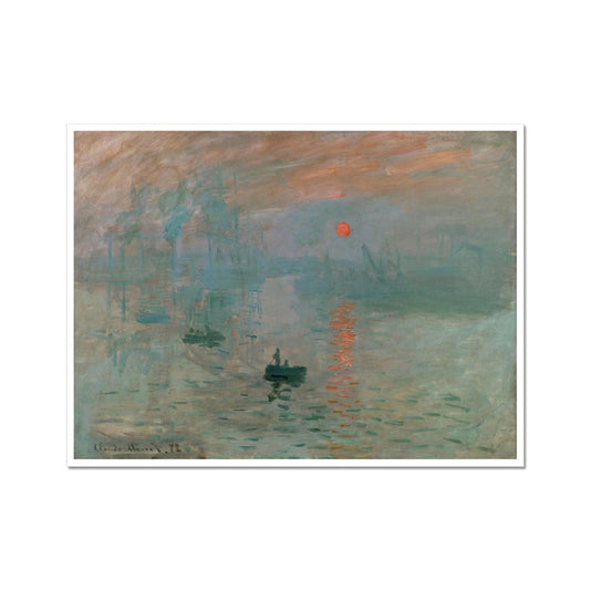 Lever de soleil | Claude Monet | 1872 