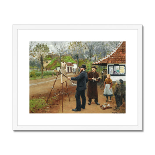 Painting near Aasum Smithy | H. A. Brendekilde | 1893