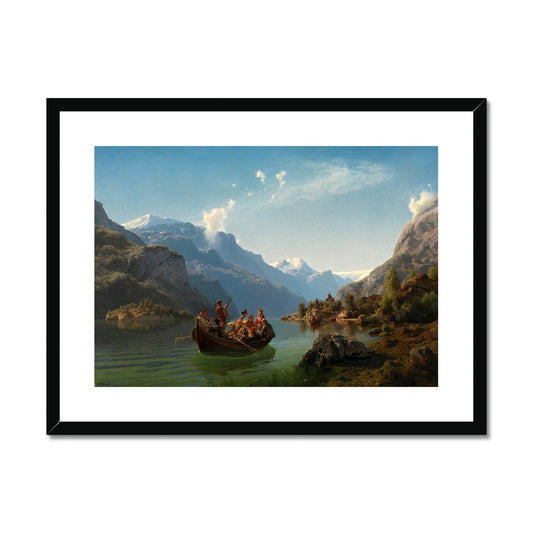 Bridal journey in Hardanger | Adolph Tidemand & Hans Gude | 1848