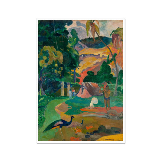 Paysage aux paons | Paul Gauguin | 1892