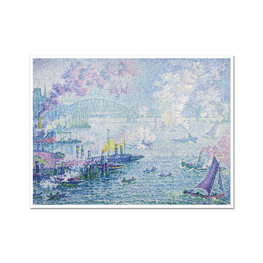 Der Hafen von Rotterdam | Paul Signac | 1907