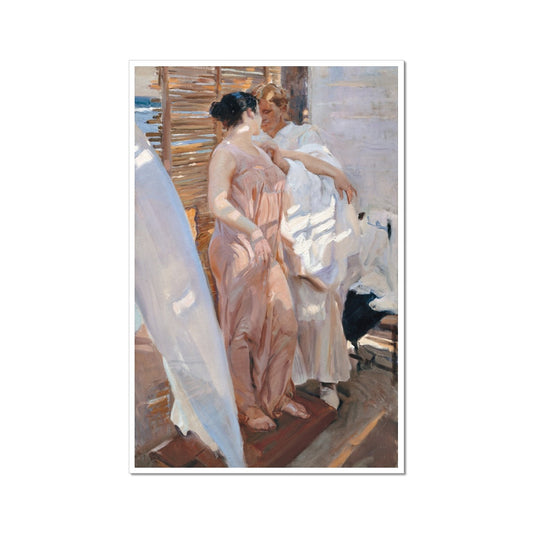 La robe rose | Joaquin Sorolla et Bastida | 1916