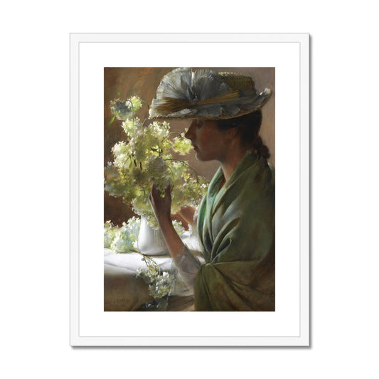 La Dame au bouquet | Charles Courtney Curran | 1890