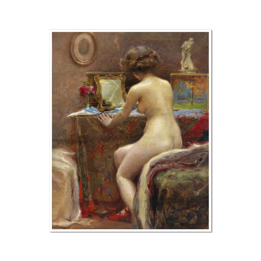 In Front of the Toilet Mirror | Vlaho Bukovac | 1914