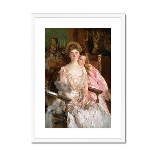 Mrs. Fiske Warren and Her Daughter Rachel | John Singer Sargent | 1903