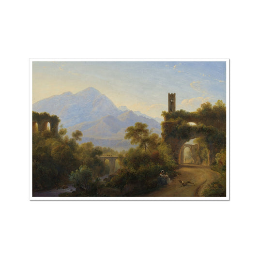 Ruinen in einer italienischen Landschaft | Louise-Joséphine Sarazin de Belmont | 1853 