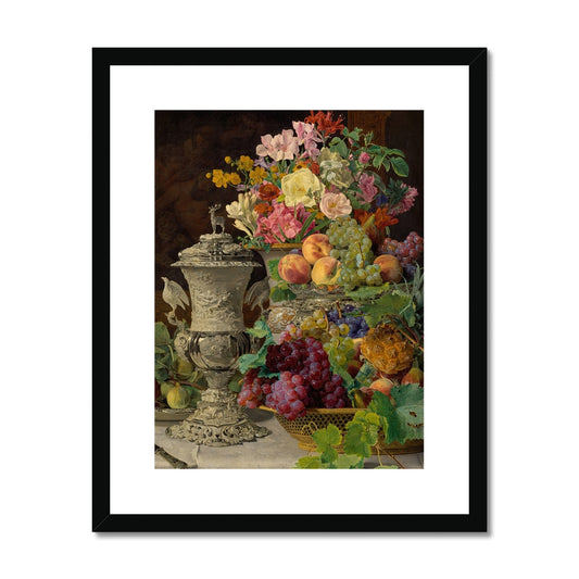 Still Life with Fruit, Flowers and a Silver Cup | Ferdinand Georg Waldmüller | 1839